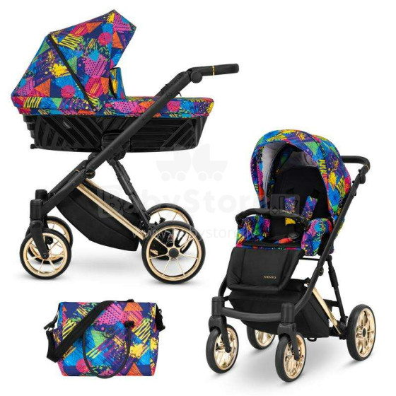 Kunert Ivento Premium Art.IVE-05 Colors Impresion Baby stroller 2in1