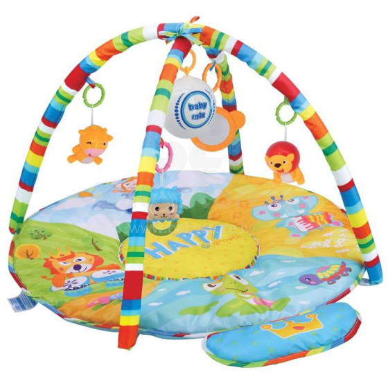 Babymix Musical Art.HS-789-13 Развивающий музыкальный коврик с игрушками