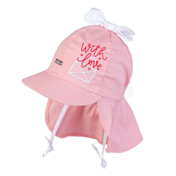 TuTu Art,3-006000 Pink hat-panama with laces