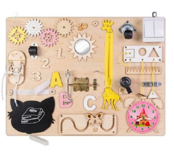 3toysm Montessori  Busy Board Art.MT07