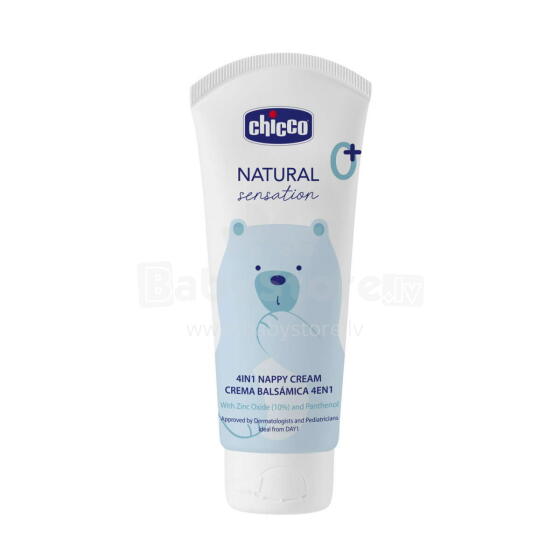 CHICCO Krēms 4-in-1 lietošanai zem autiņbiksītēm, 100 ml