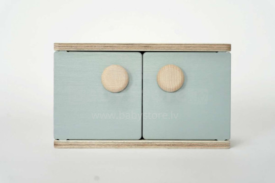 Beloved Boards DIY Doors Art.BBO007 Nordic Blue Koka detaļa dēļam - durvis