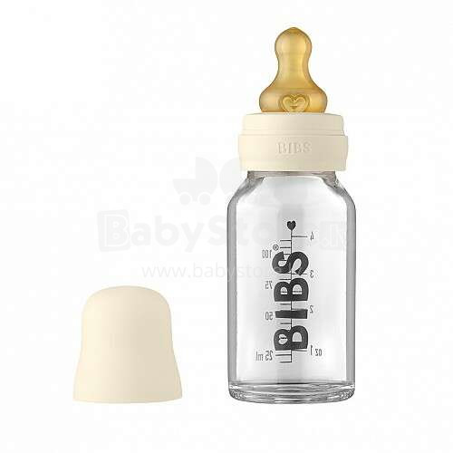 Bibs Baby Bottle  Art. 240101 Ivory Barošanas pudelīte 110ml
