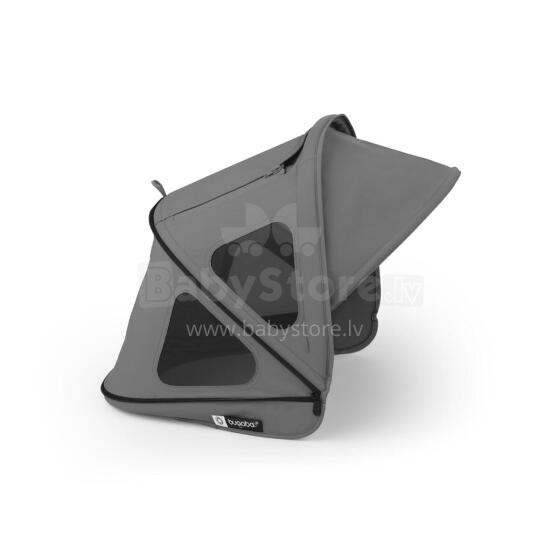 Bugaboo Fox/Cameleon3/Lynx breezy sun canopy Art.152390 Moon Grey Apsauga nuo saulės