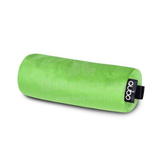 Qubo Art.152694 Lime Velvet Yoga Bolster 14 (filled with buckwheat husks)