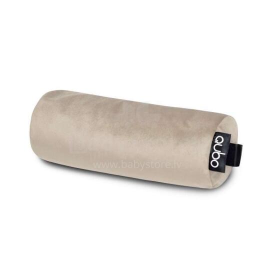 Qubo Art.152715 Latte Velvet Yoga Bolster 14 (filled with buckwheat husks)