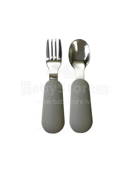 Atelier Keen Toddler Cutlery Art.152837 Blue Clay