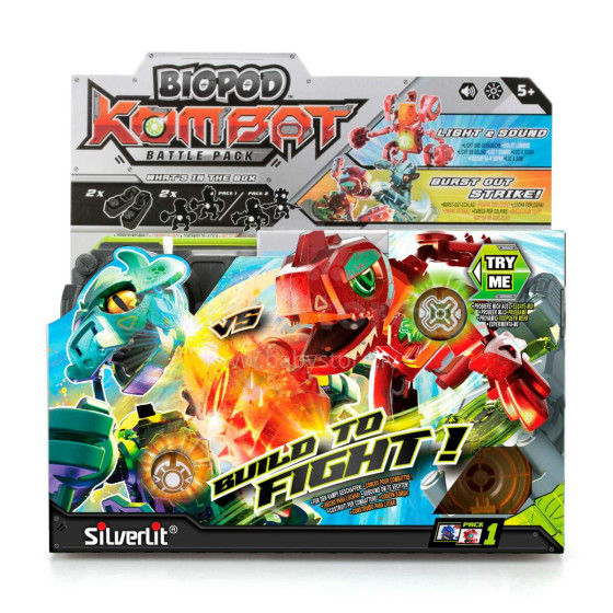 SILVERLIT YCOO Playset Biopod Kombat battle pack