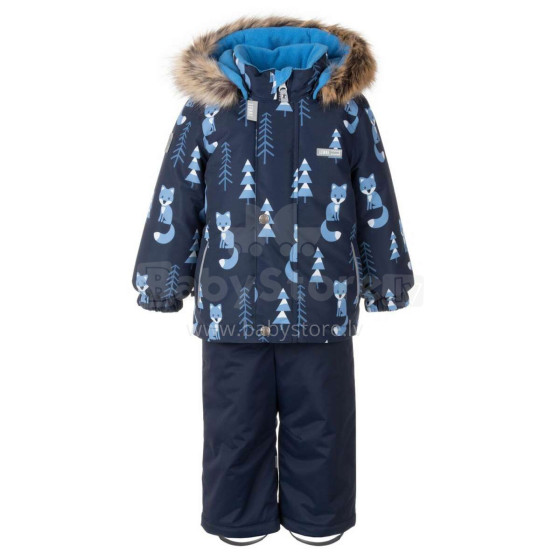Lenne'23 Forest Art.23315/1242  Šiltas kūdikio žiemos šiluminis kostiumas Striukė ir kelnės