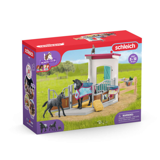 SCHLEICH HORSE CLUB Horse Box with mare and foal