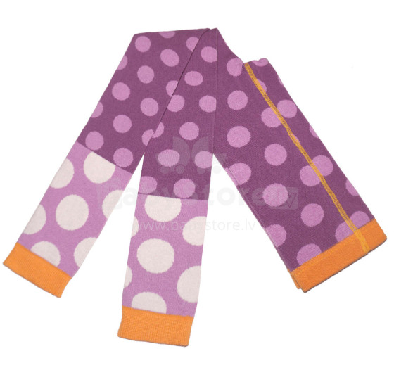 Weri Spezials Bērnu Leggingi Lilac Bubble ART.WERI-0001 Augstas kvalitātes bērnu kokvilnas legingi meitenēm ar jauku dizainu