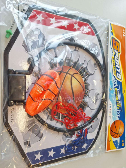 Colorbaby Toys Basket Playset Art.153660 Basketbola grozs