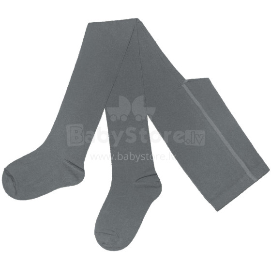 Weri Spezials Monochrome Children's Tights Monochrome Mouse Gray ART.SW-0679 High quality children's cotton tights available in various stylish colors