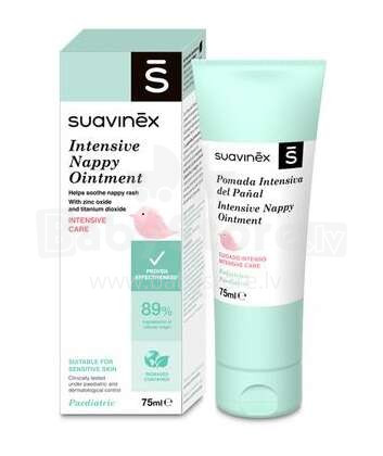 Suavinex Intensive Nappy Cream Art.257288 Крем под подгузник для чувствительной кожи, 75 мл