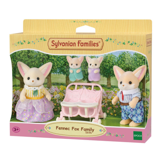 SYLVANIAN FAMILIES Figures Fennec Fox Family