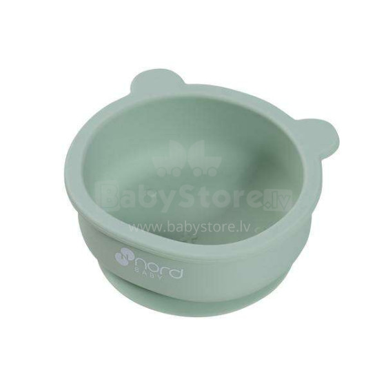 Nordbaby Silicone Mini Bowl Art.265774 Mint