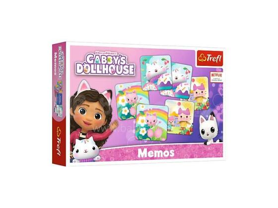 TREFL GABBY´S DOLLHOUSE Art.02489T Žaidimas Memo