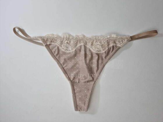 La Bebe™ Lingerie Cotton Art.154280 Beige Kelnaitės prieš/po gimdymo