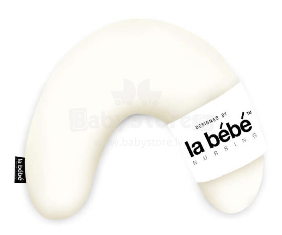 La Bebe™ Mimi Nursing Cotton Pillow Cover Art.154358  Milk Дополнительный чехол [навлочка] для подковки 19x46cm