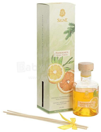 Signe Citrus Forest Art.154507 home air freshener / citrus fruit diffuser 150ml