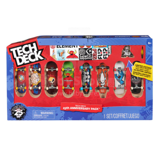 TECH DECK fingerboards 25th Anniversary pack
