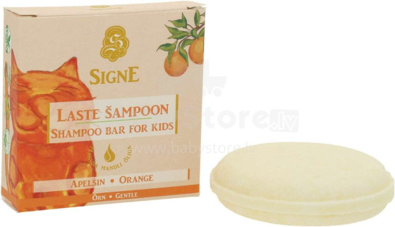 Signe Art.154577 Shampoo Bar For Kids Orange (60g)