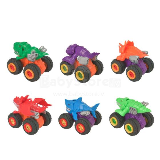 TEAMSTERZ BEAST MACHINES automobilis-ryklys, 10 cm