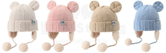 BeSnazzy  Art.CDW-0022“ vaikiška žieminė kepurė (48-54 dydis)