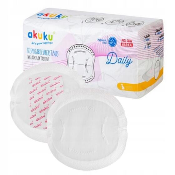 Akuku Pads Art.A0160 White Liemenėlės įklotai (60 vnt.)