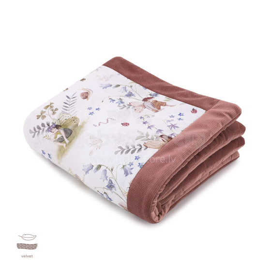 Makaszka Velvet Blanket Art.155410 Высококачественное детское двустороннее одеяло (100x150 см)