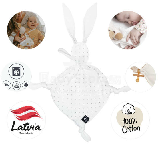 La Bebe™ NO Sleep Comforter Art.155464 Minkšta šluostė miegui