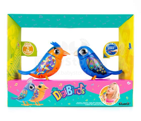 SILVERLIT Interaktyvūs paukščiukai DIGIBIRDS, 2 vnt.