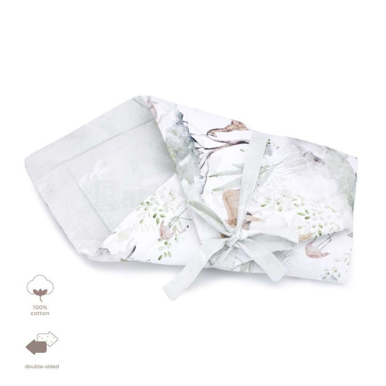 Makaszka Blanket Art.155928 Sawanna конвертик для новорождённого из органического хлопка (75х75 см)
