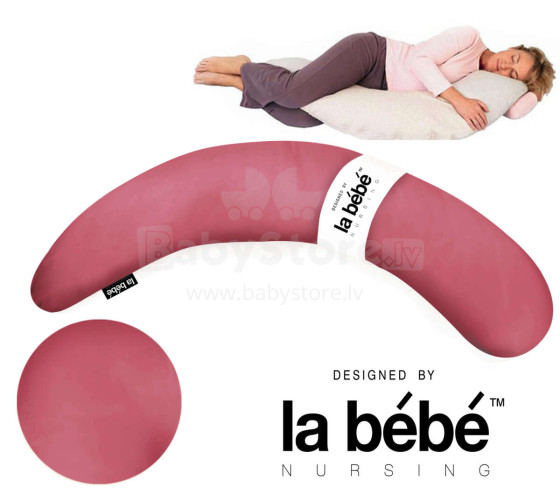 La Bebe™ Moon Maternity Pillow Art.156001 Geraldine Подушка-подковка для беременных с наполнителем из полистерола