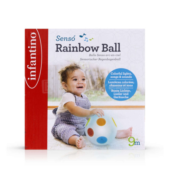 INFANTINO ball Senso Rainbow
