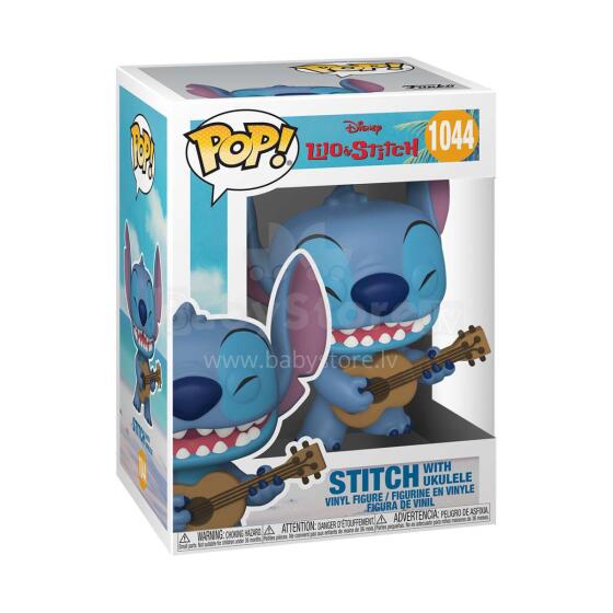 FUNKO POP! Vinilinė figūrėlė LILO & STITCH: Stičas su ukulele, 10 cm