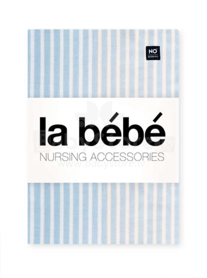 La bebe™ Cotton Nappy Art.156412 Blue Stripes Nappies (cotton) 75x75cm
