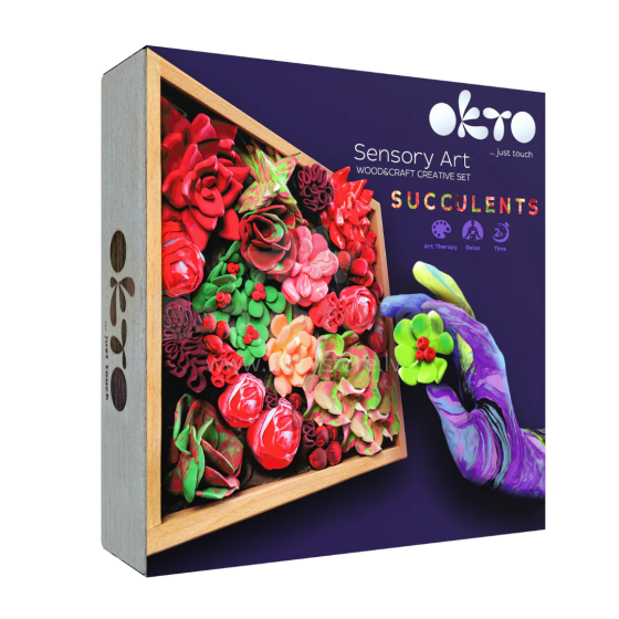 Wood&Craft DIY Succulents Passion Art.ETC10011