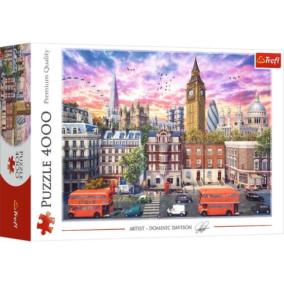 TREFL Dėlionė „Londonas“, 4000 det.