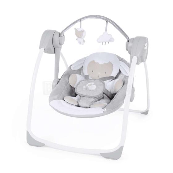 Ingenuity Comfort 2 Go Cuddle Lamb Art.12184 Supamoji kėdė su melodijomis