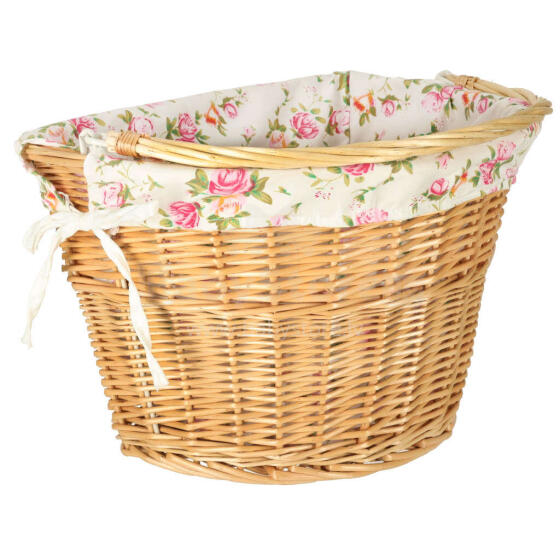Ikonka Bike Basket Art.KX4337 dviračio krepšelis su priedais