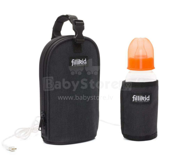 Fillikid Bottle warmer Art.8008-06 Black Pudeļu sildītājs