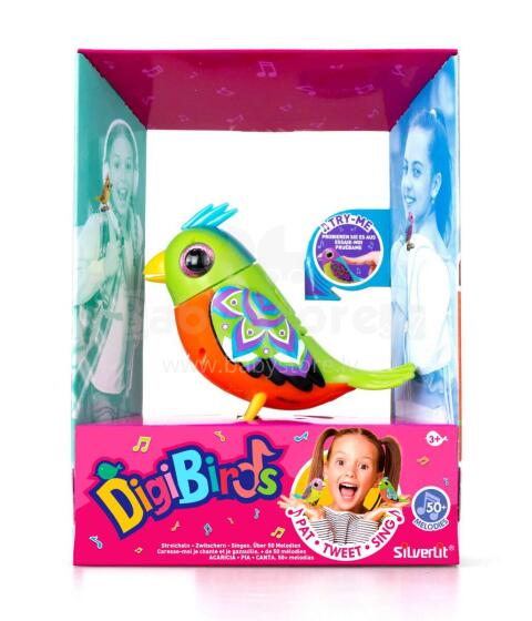 SILVERLIT interaktīvais putns Digibirds
