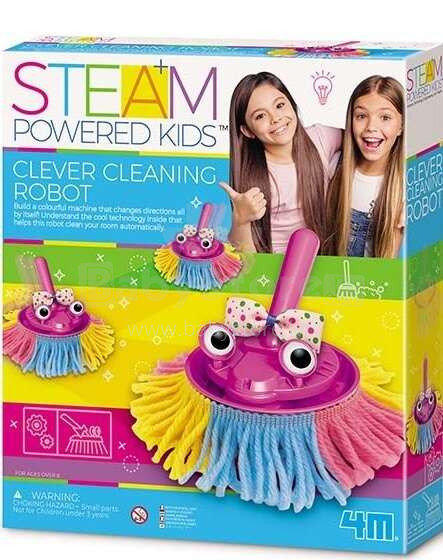 4M Steam Clever Cleaning Robot Art.00-04908