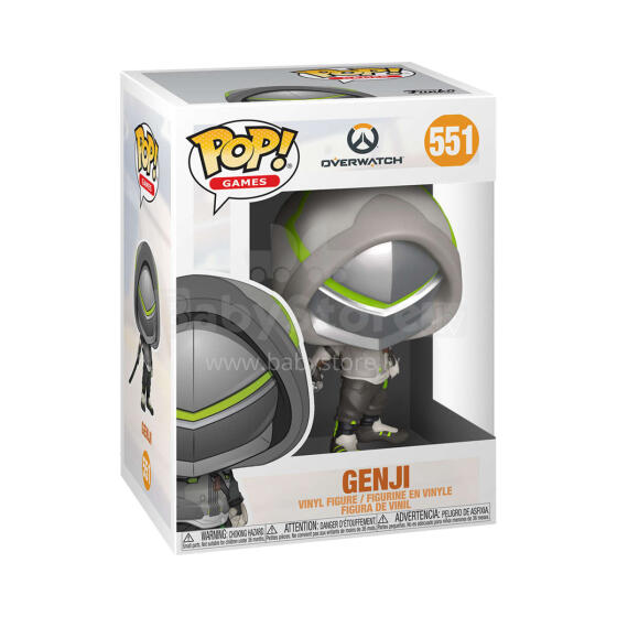 FUNKO POP! Vinilinė figūrėlė: Overwatch - Genji, 11,3 cm