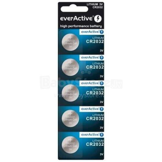 Ikonka KX5881 Everactive CR2032-5BB - „Litiyum Electronics“ baterija 3 V (1 vnt.)
