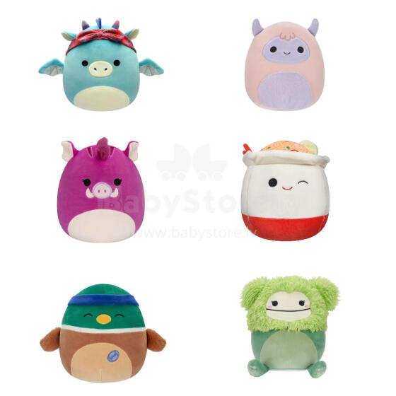 SQUISHMALLOWS W17 Pliušinis žaislas, 19 cm