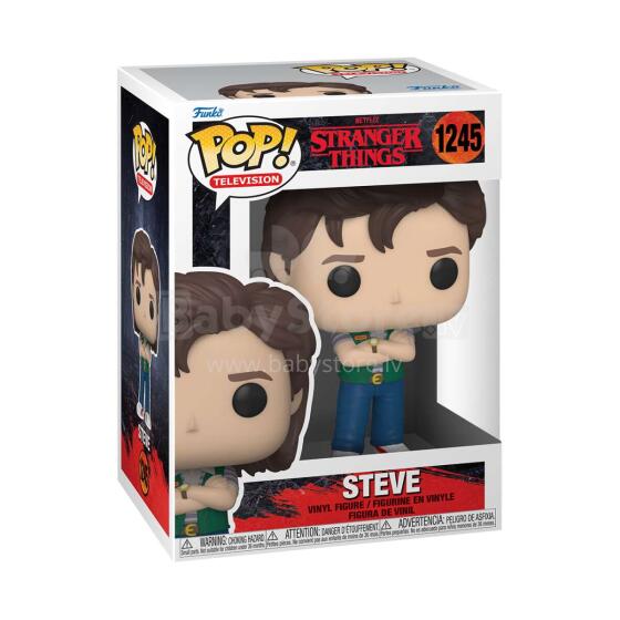 FUNKO POP! Vinilinė figūrėlė STRANGER THINGS: Steve, 10,5 cm