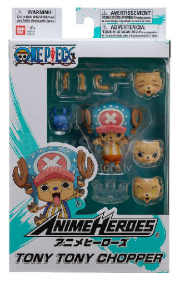 ANIME HEROES One Piece figūrėlė su aksesuarais, 16 cm - Tony Tony Chopper