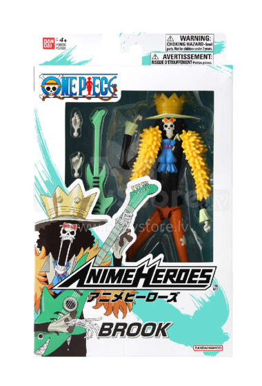 ANIME HEROES One Piece figūrėlė su aksesuarais, 16 cm - Brook